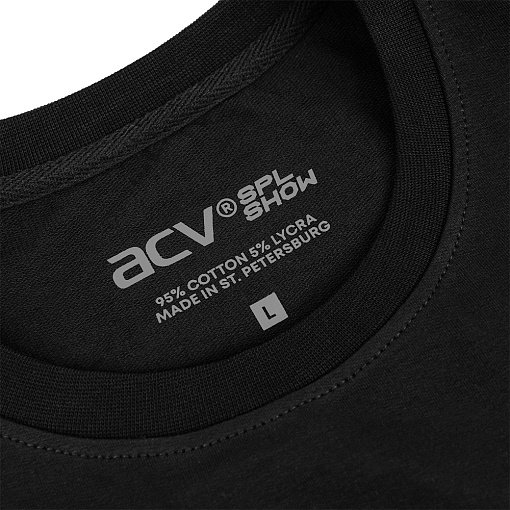 Футболка ACV Turn up the volume, оверсайз