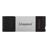 Flash накопитель Kingston DataTraveler 80 DT80/64GB, черный