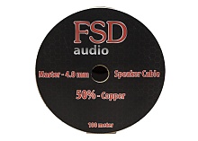 FSD audio MASTER-4.0mm Акустический кабель 4мм 50% медь (100м)
