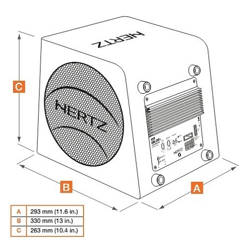 Активный сабвуфер HERTZ DBA 200.3 Active