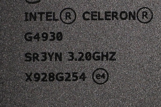 Процессор Intel Celeron G4930, BX80684G4930, BOX