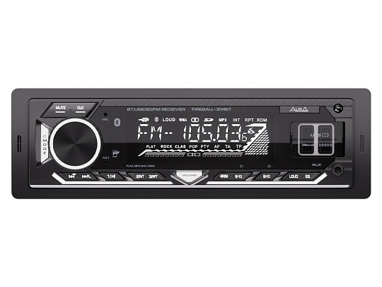 AURA FIREBALL-304BT USB/SD ресивер
