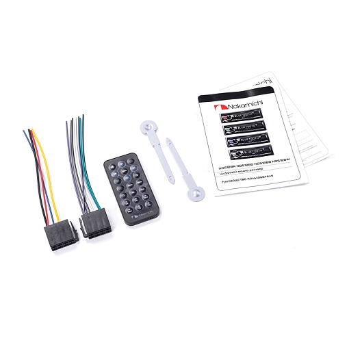 Nakamichi NAK-NQ512BB 1DIN ресивер USB AUX BT 4*50 Вт