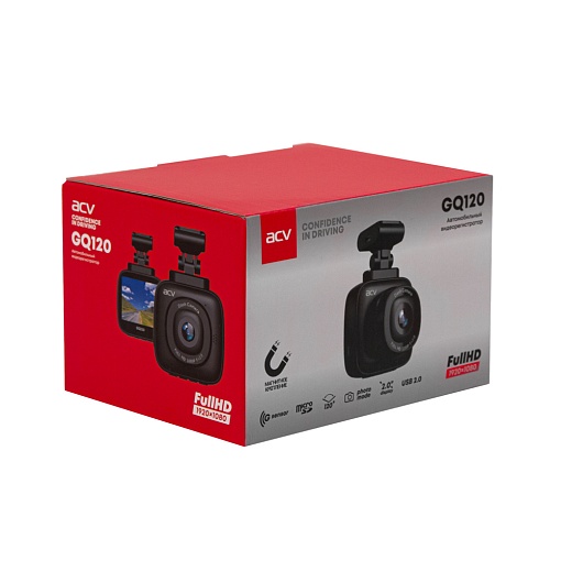 Видеорегистратор с 1 камерой ACV GQ120
