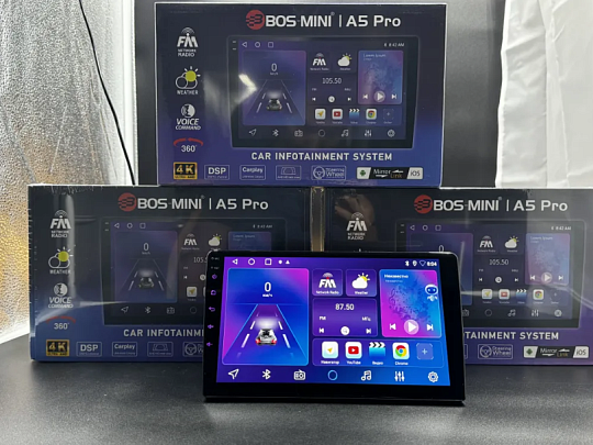 BOS-MINI A5 PRO Автомагнитола 9" Android 4+64Gb