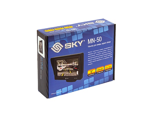 Монитор 5" для камеры заднего обзора SKY MN-50