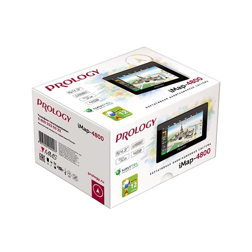 Навигатор Prology iMap-4800 Black (Навител)