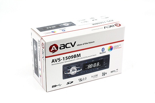 Магнитола ACV AVS-1509BM 1DIN
