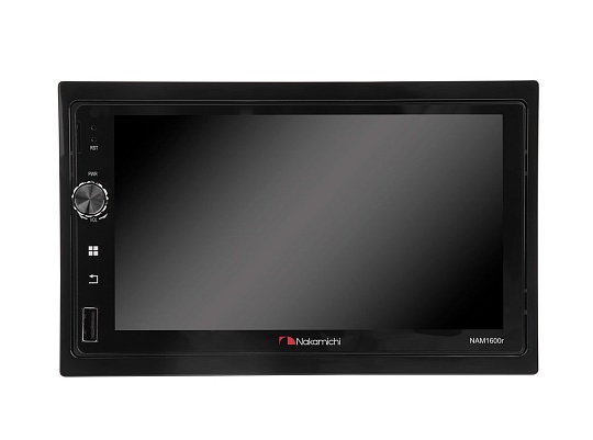 Nakamichi NAM1600r 2-DIN Медиа-ресиверUSB MP3 SD BT 172*97мм