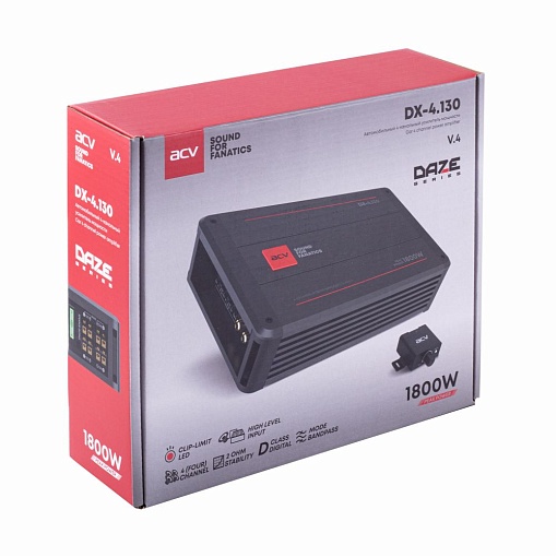 ACV DX-4.130 V4 Цифровой усилитель 4х130W