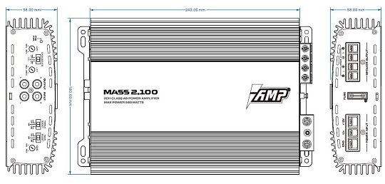 AMP MASS 2.100 Усилитель