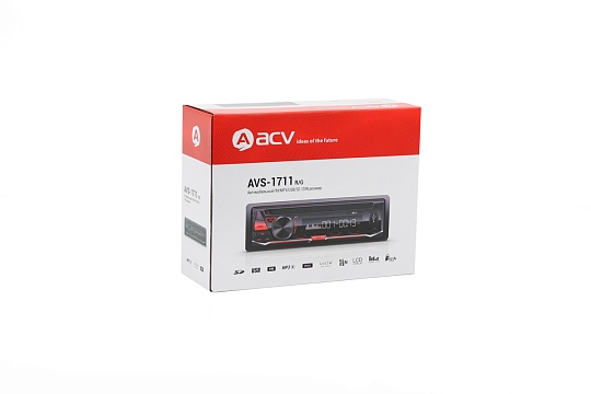 Магнитола 1 DIN ACV AVS-1711R