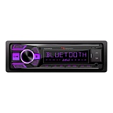 Nakamichi NAK-NQ513RGB 1Din ресивер USB AUX BT 4*50Вт мультицвет