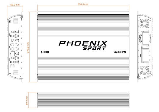 DL Audio Phoenix Sport 4.600 Усилитель