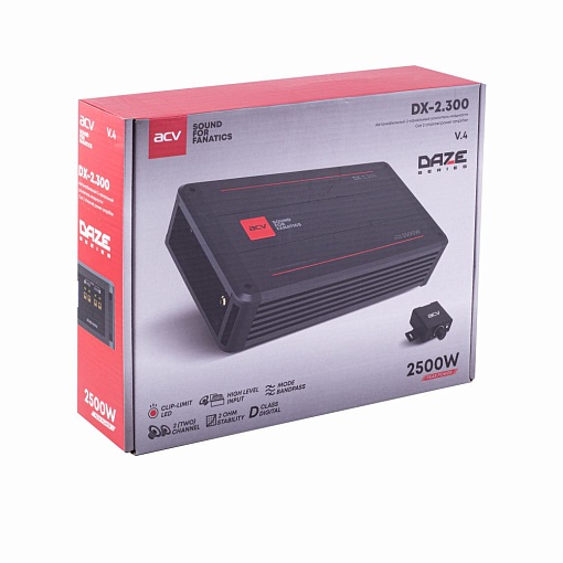 Цифровой усилитель 2x300W ACV DX-2.300 V4