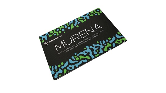 Murena 2 Вибродемпфирующий материал (0.75*0.47) гофроящик+пленка | Цена указана за 1 лист