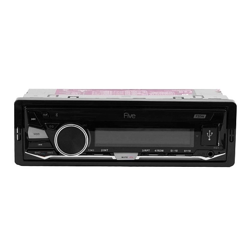 FIVE F20W (1din/белая/Bluetooth/USB/AUX/SD/FM/4*50)