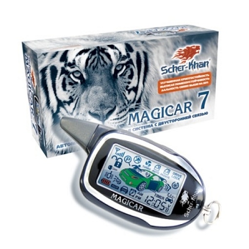 Сигнализация Scher-Khan Magicar 7Н (2-way/ЖК)