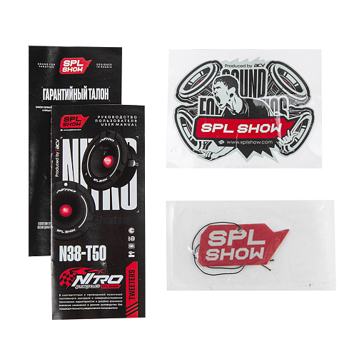 ВЧ динамик SPL SHOW 3.78" ACV NITRO N38-T50 (пара)