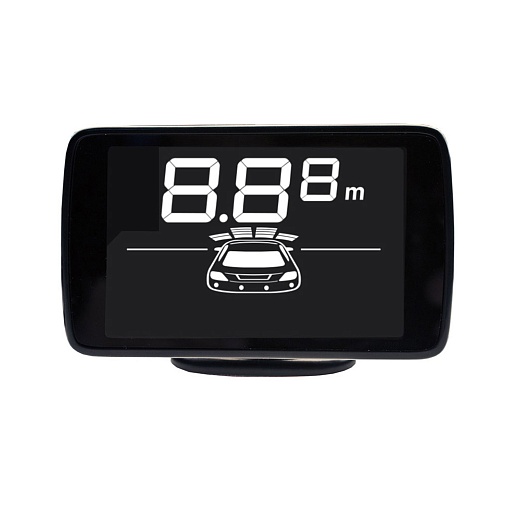 ParkMaster 23U-4-AX-Black Универсальная система парковки 4 черн датчика тип АX индикатор 23