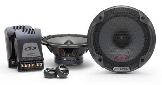 Автомобильные колонки Alpine SPG-17CS 6 дюймов
