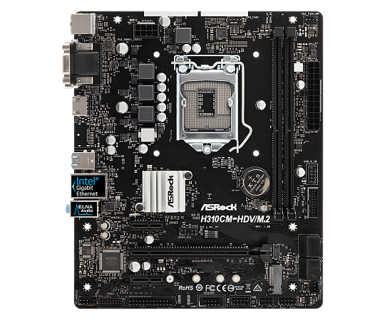 Материнская плата ASRock H310CM-HDV/M.2