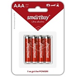 Батарейка AAA LR03 Smartbuy Alkaline (блистер 4шт)