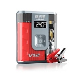 STEEL MATE V12 Пусковое устройство с компрессором 12000MAH/800A/31k/6BAR