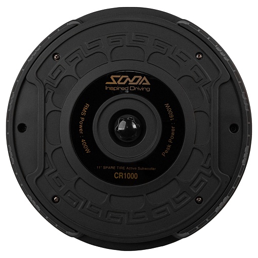 Сабвуфер в нишу запаски SONDA CR-1000 11"(28 см) / RMS 400Wt / MAX 1600Wt / 2Om