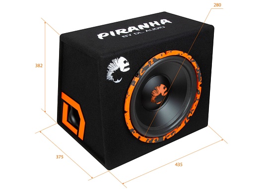 DL Audio Piranha 12A SE Активный сабвуфер
