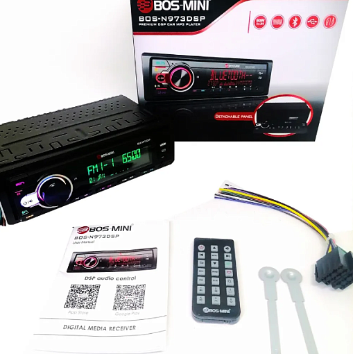 BOS-MINI BOS-N973DSP Автомагнитола 1DIN