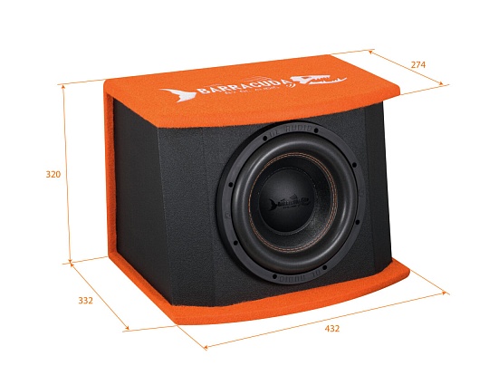 DL Audio Barracuda 10A V.2 Сабвуфер активный