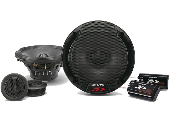 Двухкомпонентная акустика Alpine SPR-50C (13 см./5 дюймов)