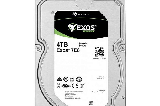 Жесткий диск HDD 4Tb SEAGATE Exos 7E8, ST4000NM002A