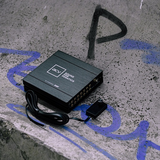 10-канальный процессор DSP со встроенным усилителем ACV DSP10HD