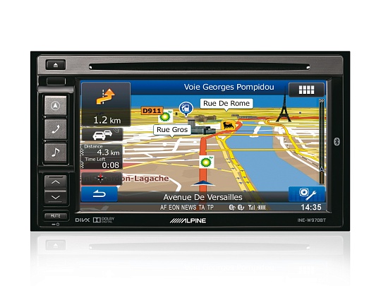 Нав. система 2DIN Alpine INE-W970BT-HERE (Navteq)