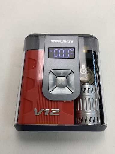 STEEL MATE V12 Пусковое устройство с компрессором 12000MAH/800A/31k/6BAR