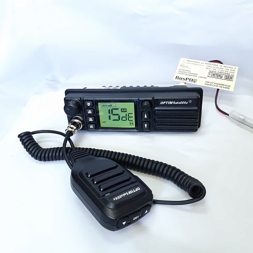 Optim Satellite Радиостанция 4Вт 40 каналов тангета+держатель кабель питания