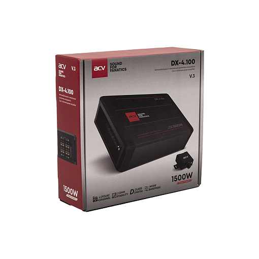 Цифровой усилитель 4х100W ACV DX-4.100 V3