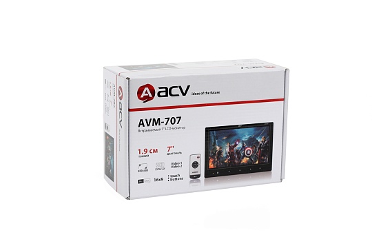 Монитор ACV AVM-707BL