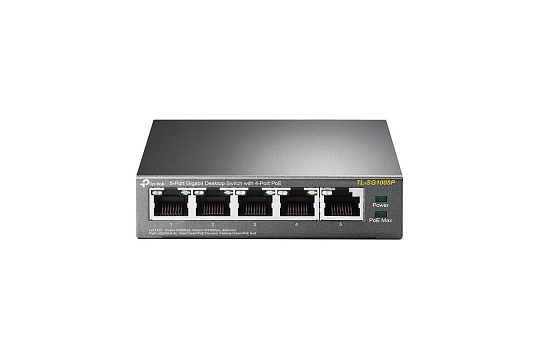 Коммутатор TP-LINK TL-SG1005P