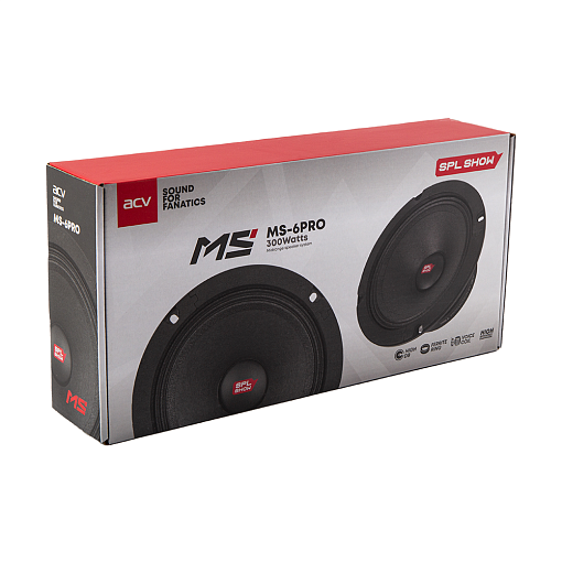 ACV MS-6PRO Среднечастотная акустика 6,5 дюймов | Цена указана за 2 динамика