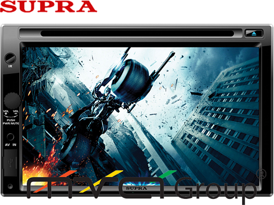 DVD 2 DIN с монитором SUPRA SWD-601