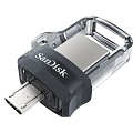 Flash накопитель Sandisk Ultra Dual drive SDDD3-016G-G46, черный