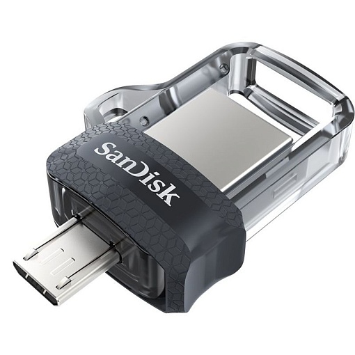 Flash накопитель Sandisk Ultra Dual drive SDDD3-016G-G46, черный