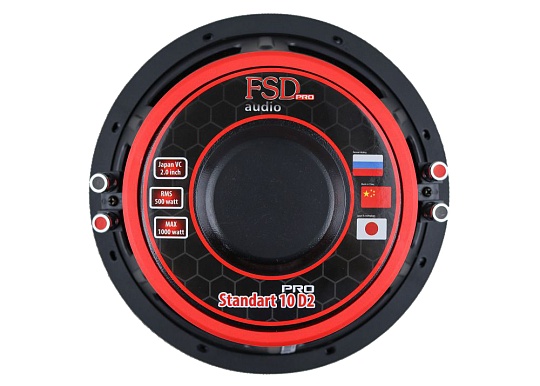 FSD audio STANDART 10D2 PRO Сабвуфер 10" MAX 1000Вт