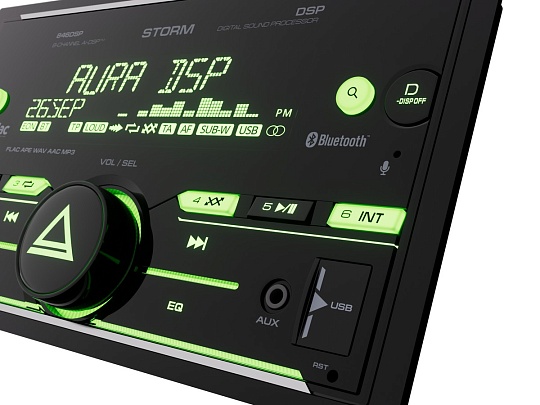AURA STORM-846DSP 2-Din USB-ресивер