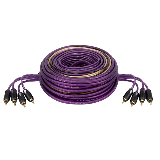 Комплект проводов FIVE AK-4.8 (4-кан усилителя 8AWG/Mini ANL 60A)