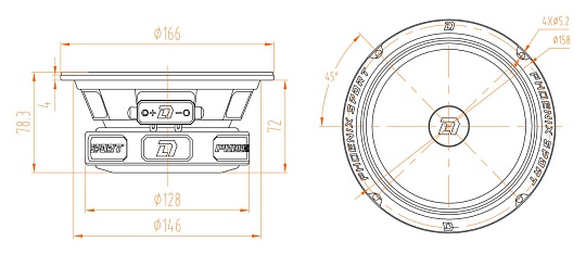 Акустика DL Audio Phoenix Sport 165 (пара)