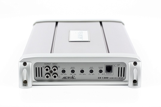 Усилитель ACV GX-1.800 400Вт/1-канал/4-2 Ом/BassBoost-пульт/High-pass/Low-pass